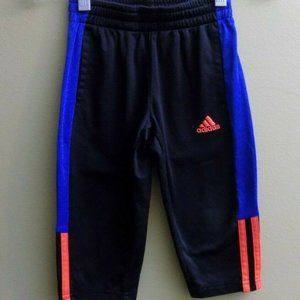 Boys Adidas Athletic Pants, Black, 2t, Excellent!